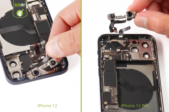 Guide photos remplacement démontage complet iPhone 12 Pro (Etape 11 - image 1)