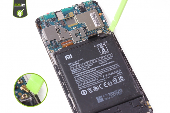 Guide photos remplacement haut-parleur interne Redmi Note 4X (Etape 21 - image 1)