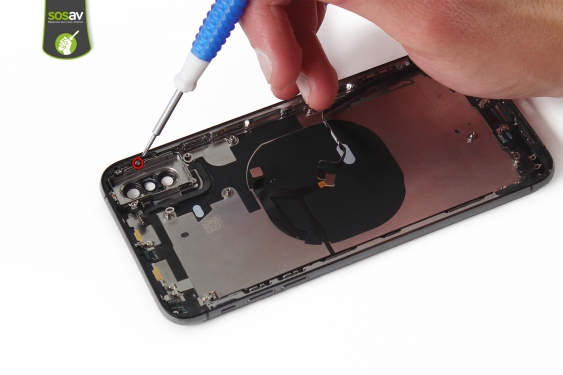 Guide photos remplacement antenne supérieure droite iPhone XS Max (Etape 39 - image 1)
