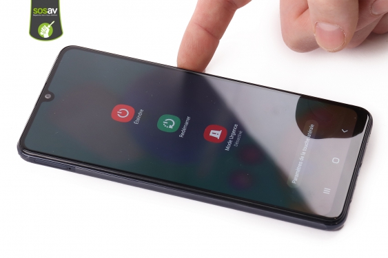 Guide photos remplacement bouton power Galaxy M32 (Etape 1 - image 1)