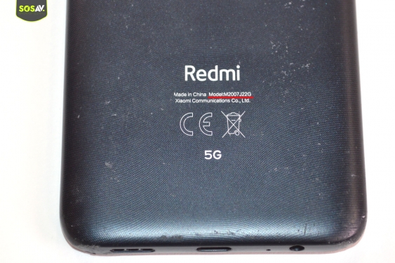 Guide photos remplacement vibreur Redmi Note 9T (Etape 1 - image 3)