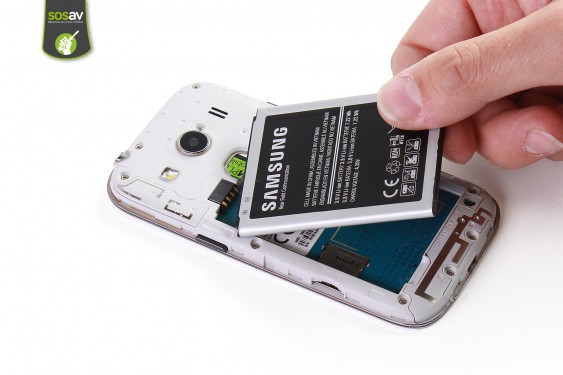 Guide photos remplacement carte sim Samsung Galaxy Ace 4 (Etape 5 - image 1)