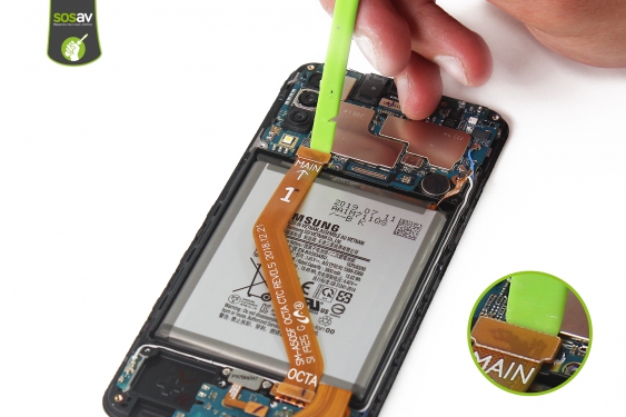 Guide photos remplacement batterie Galaxy A50 (Etape 15 - image 1)