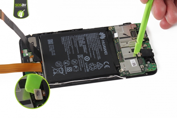 Guide photos remplacement haut-parleur interne Huawei Nova (Etape 19 - image 2)