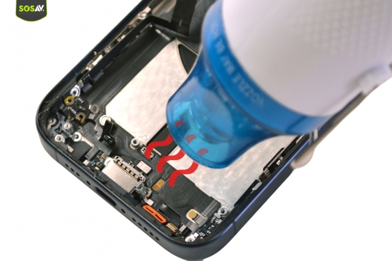 Guide photos remplacement connecteur de charge iPhone 15 Pro (Etape 24 - image 3)