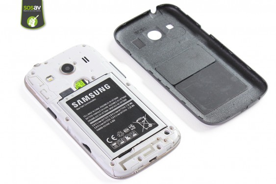 Guide photos remplacement carte sim Samsung Galaxy Ace 4 (Etape 3 - image 2)