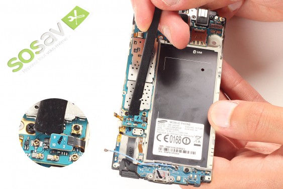Guide photos remplacement antenne wifi Samsung Galaxy Alpha (Etape 14 - image 1)