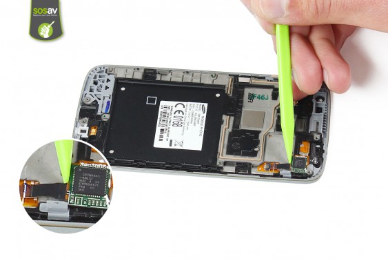 Guide photos remplacement ecran lcd et vitre tactile Samsung Galaxy Core 4G (Etape 13 - image 3)