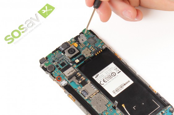 Guide photos remplacement caméra avant + capteur de proximité et luminosité  (Etape 21 - image 1)