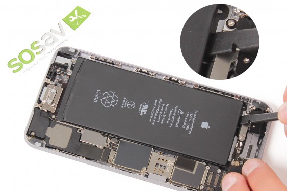 Guide photos remplacement batterie iPhone 6 Plus (Etape 13 - image 1)