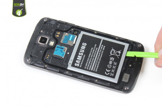 Guide photos remplacement bouton power Samsung Galaxy S4 Active (Etape 3 - image 1)