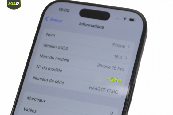 Guide photos remplacement connecteur de charge iPhone 16 Pro (Etape 1 - image 1)
