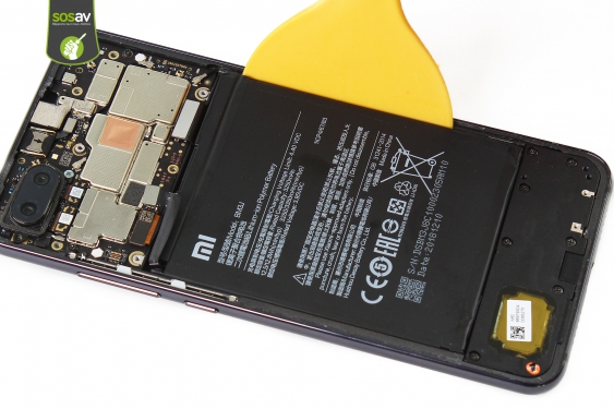 Guide photos remplacement batterie Xiaomi Mi 8 Lite (Etape 12 - image 1)