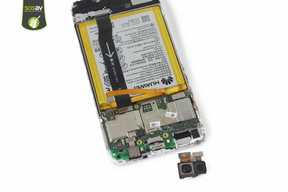 Guide photos remplacement carte mère Huawei P Smart (Etape 13 - image 2)