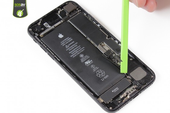 Guide photos remplacement nappe power, vibreur, volume, flash et micro externe iPhone 7 (Etape 16 - image 1)