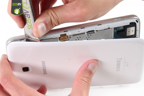 Guide photos remplacement haut-parleur gauche  Galaxy Tab 3 7" (Etape 5 - image 3)