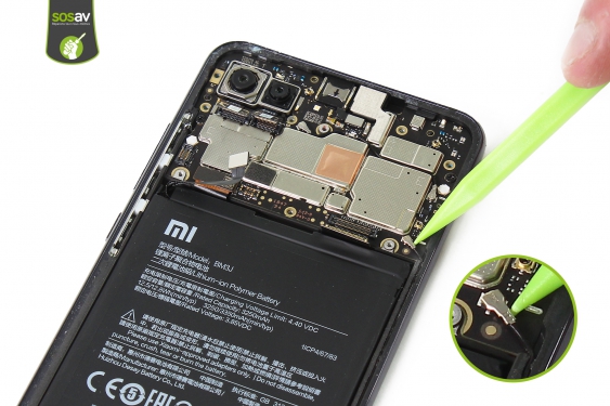 Guide photos remplacement caméra avant / carte mère Xiaomi Mi 8 Lite (Etape 14 - image 3)