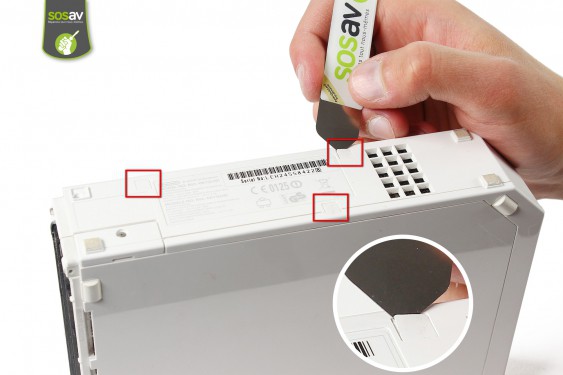 Guide photos remplacement nappe de données du lecteur dvd Nintendo Wii (Etape 9 - image 1)