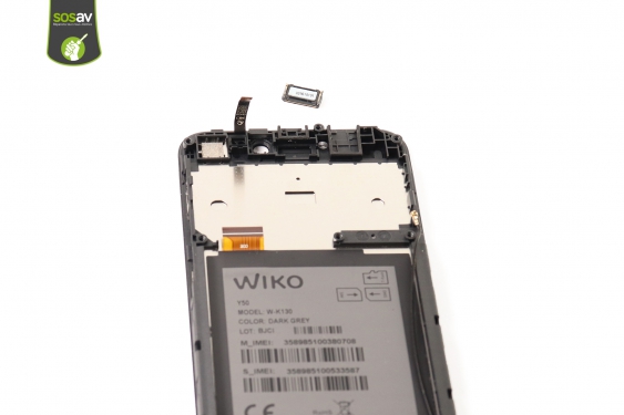 Guide photos remplacement haut-parleur interne Wiko Y50 (Etape 16 - image 1)