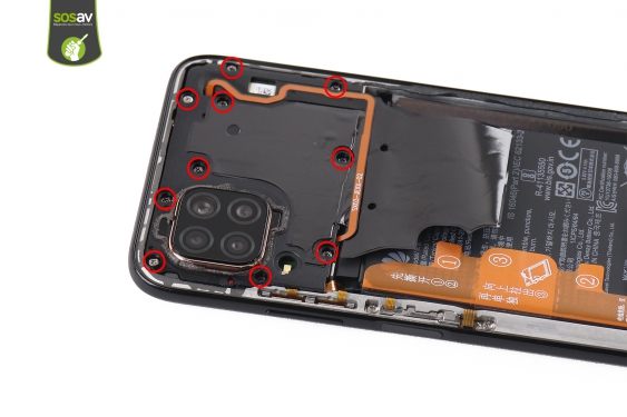 Guide photos remplacement haut-parleur externe & vibreur Huawei P40 Lite (Etape 7 - image 1)