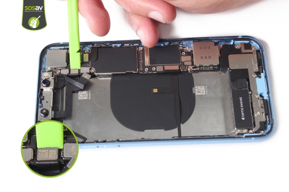 Guide photos remplacement antenne secondaire iPhone XR (Etape 15 - image 1)