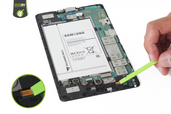 Guide photos remplacement capteur de luminosité Galaxy Tab S 8.4 (Etape 16 - image 1)