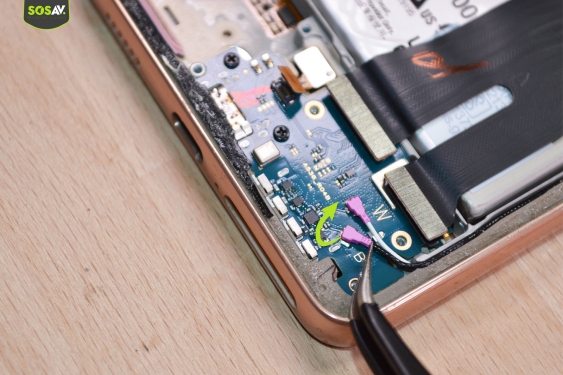 Guide photos remplacement connecteur de charge Galaxy A53 (Etape 7 - image 3)