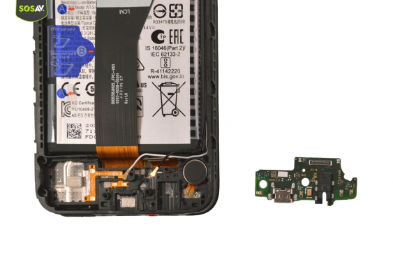 Guide photos remplacement connecteur de charge Galaxy A14 (5G) (Etape 8 - image 5)