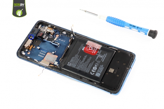 Guide photos remplacement haut-parleur interne OnePlus 7T Pro (Etape 20 - image 1)