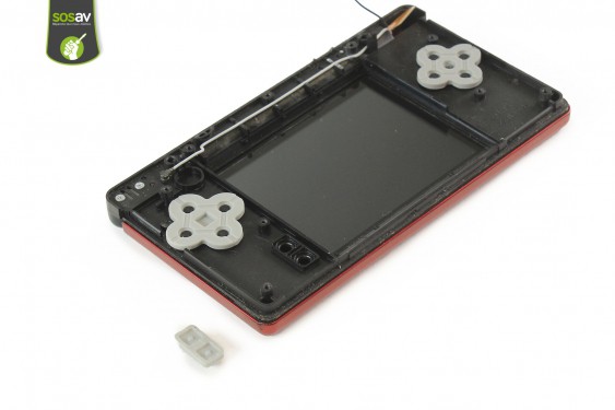 Guide photos remplacement boutons start et select Nintendo DS Lite (Etape 26 - image 1)