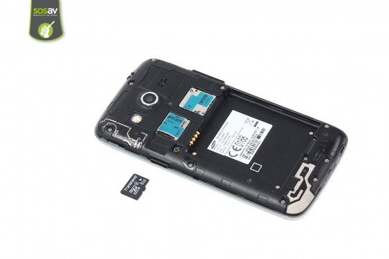 Guide photos remplacement bouton power Samsung Galaxy Core 4G (Etape 5 - image 3)