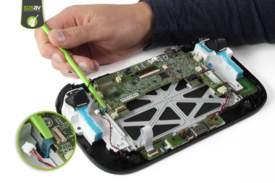 Guide photos remplacement ecran lcd Gamepad Wii U (Etape 20 - image 1)