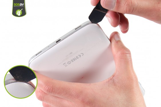 Guide photos remplacement batterie Galaxy Tab 3 7" (Etape 2 - image 1)
