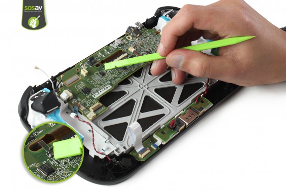 Guide photos remplacement ecran lcd Gamepad Wii U (Etape 22 - image 2)