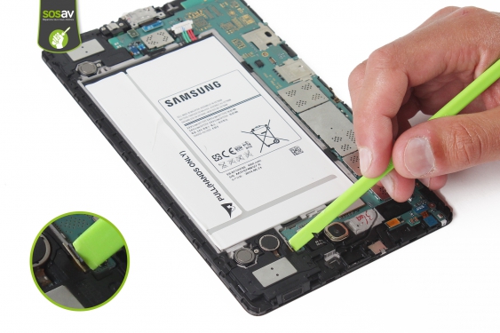 Guide photos remplacement carte mère Galaxy Tab S 8.4 (Etape 16 - image 2)
