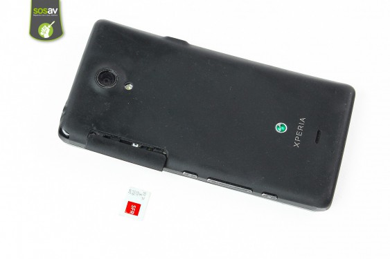 Guide photos remplacement haut-parleur externe et antenne gsm Xperia T (Etape 3 - image 3)