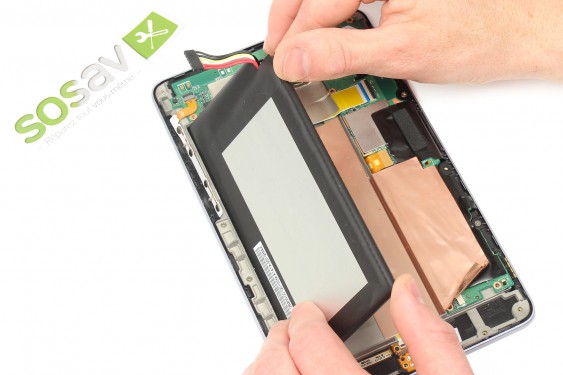 Guide photos remplacement nappe liaison electrique Nexus 7 1ère Génération (Etape 14 - image 2)