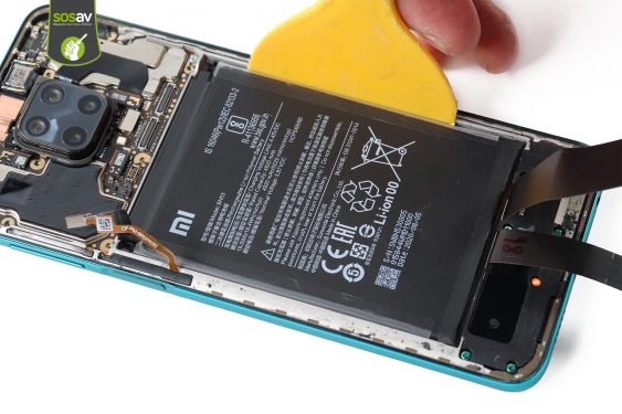 Guide photos remplacement batterie Redmi Note 9 Pro (Etape 14 - image 1)