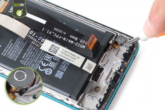 Guide photos remplacement vibreur Redmi Note 9 Pro (Etape 18 - image 1)