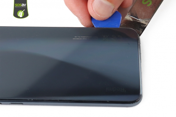 Guide photos remplacement face arrière / capteur d'empreinte Redmi Note 8T (Etape 5 - image 2)