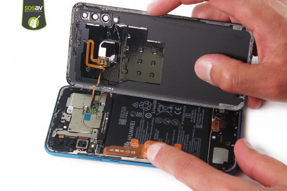 Guide photos remplacement haut-parleur externe & vibreur Huawei P30 Lite (Etape 7 - image 2)
