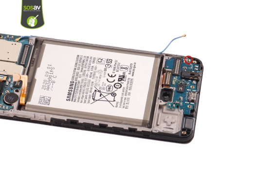 Guide photos remplacement connecteur de charge Galaxy A31 (Etape 15 - image 3)