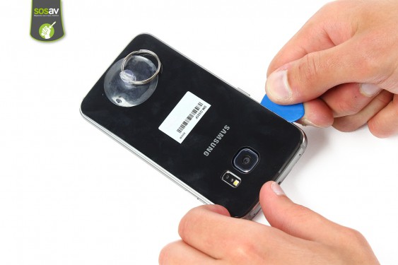 Guide photos remplacement carte mère Samsung Galaxy S6 Edge (Etape 3 - image 3)