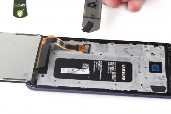 Guide photos remplacement batterie Galaxy J4+ (Etape 5 - image 3)
