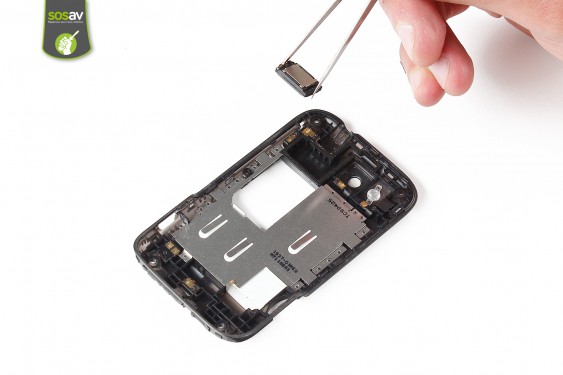 Guide photos remplacement haut-parleur externe HTC Wildfire S (Etape 9 - image 2)