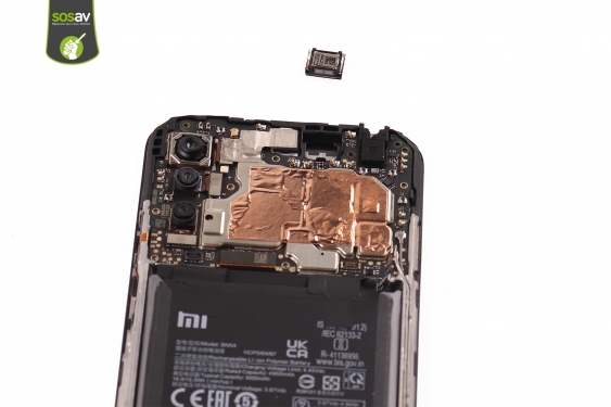 Guide photos remplacement haut-parleur interne Redmi Note 10 5G (Etape 13 - image 1)