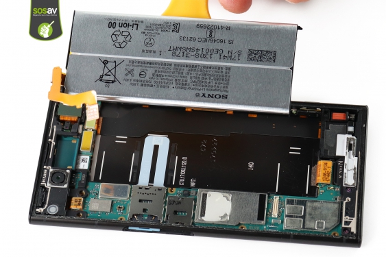 Guide photos remplacement batterie Xperia XZ1 (Etape 13 - image 4)