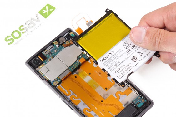 Guide photos remplacement batterie Xperia Z1 (Etape 8 - image 2)