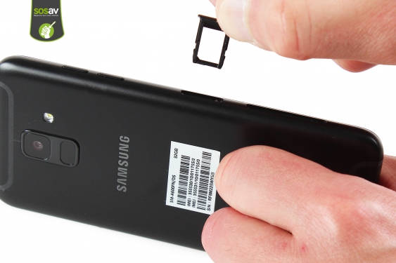 Guide photos remplacement haut-parleur interne Galaxy A6 (2018) (Etape 4 - image 3)