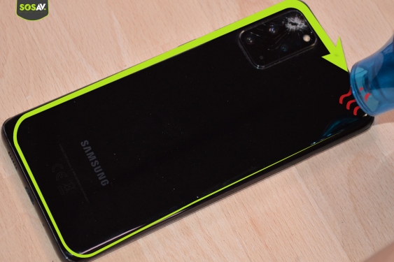 Guide photos remplacement batterie Galaxy S20+ (Etape 3 - image 1)